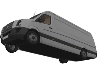 Volkswagen Crafter 3D Model