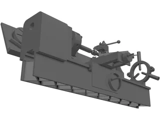 Convention Lathe 3D Model