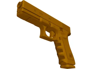 Glock 22 3D Model