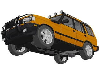 Land Rover Discovery G4 Challenge 3D Model
