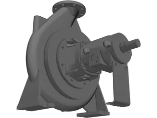 Water Pump 3D Model