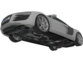 Audi R8 3D Model