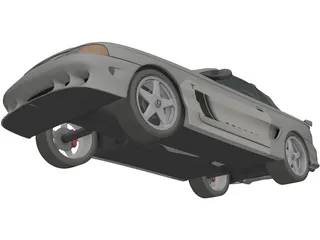 Ford Mustang Saleen 3D Model