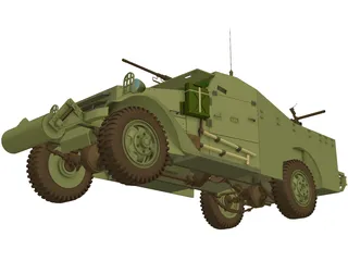 M3 Scout 3D Model