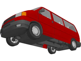 Volkswagen Transporter 3D Model