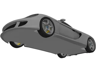 Porsche Carrera GT 3D Model