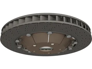 Brake Disc 350 mm 3D Model