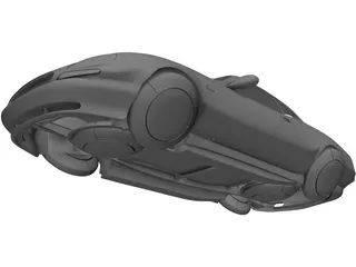 Hovercar 3200ZA 3D Model