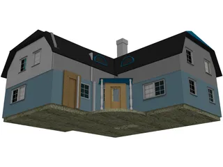 Country House 3D Model