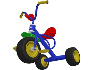 Tricycle 3D Model