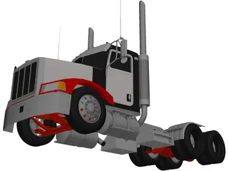 Peterbilt 385 (2006) 3D Model