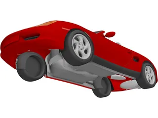 Porsche Boxster 3D Model