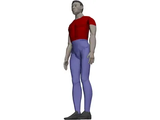 Man 3D Model