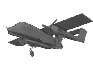 OV-10 3D Model