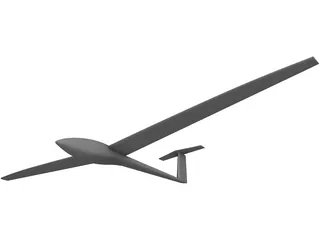 DG 100 Glider 3D Model