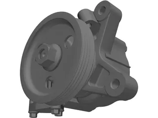 Power Steering Pump Honda Prelude H22A (1993-2001) 3D Model