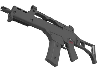 Heckler&Koch G36C 3D Model