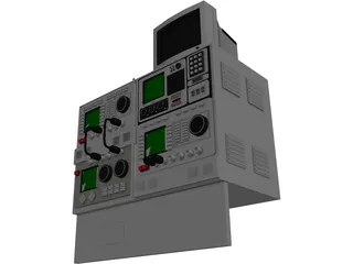 Electronics Equipment 3D Model