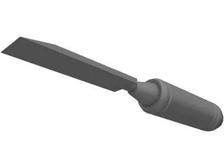 Chisel Tool 3D Model