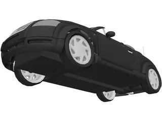 Audi TT Roadster (1999) 3D Model