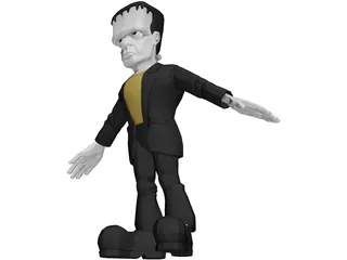 Frankenstein 3D Model