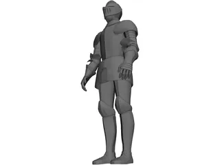 Knight 3D Model