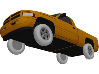 Dodge Ram (1997) 3D Model