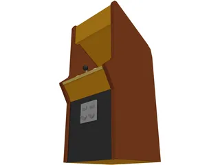 Arcade Game 3D Model