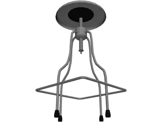 Precision Stool 3D Model