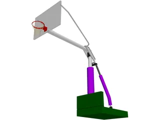 Basketball Standard 3D Model