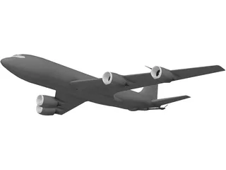 KC-135R Stratotanker 3D Model