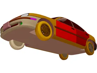 Dodge Neon (1995) 3D Model