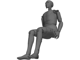 Crash Dummy 3D Model