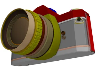 Camera (35mm) 3D Model