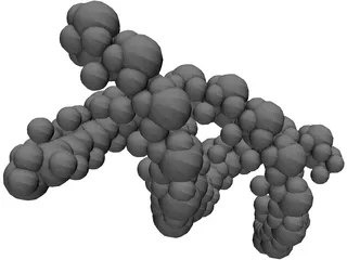 DNA Strand 3D Model