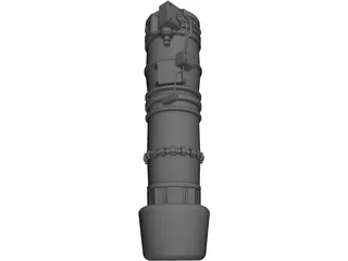 Engine Jet 3D Model