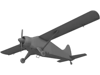 de Havilland Canada DHC-2 Beaver 3D Model