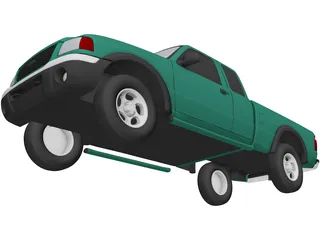 Ford Ranger Pickup (2001) 3D Model