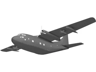 C-123 Provider 3D Model