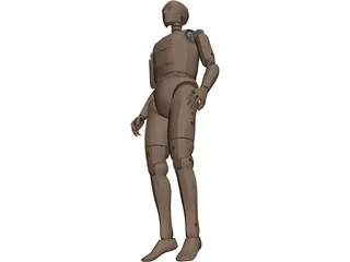 Crash Dummy 3D Model