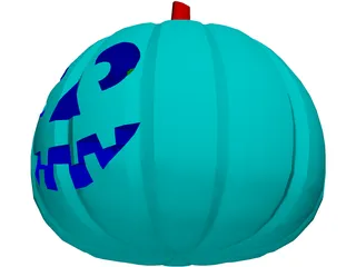 Jack-o-Lantern 3D Model