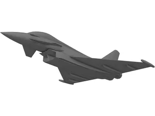 Eurofighter 2000 3D Model