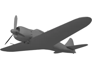 A6M Zero 3D Model