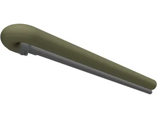 Spud Gun 3D Model