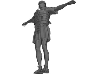 Roman Soldier 3D Model