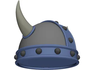 Viking Hat 3D Model