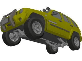 Jeep Liberty 3D Model