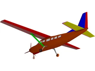 Cessna Caravan 3D Model