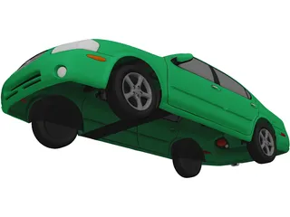 Nissan Maxima SE (1999) 3D Model