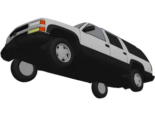 Chevrolet Suburban (1999) 3D Model